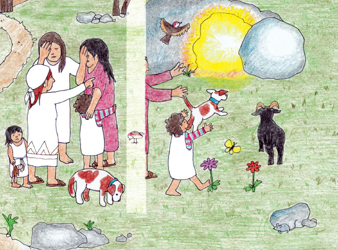 Wunderbares Ostern – Bastelbogen