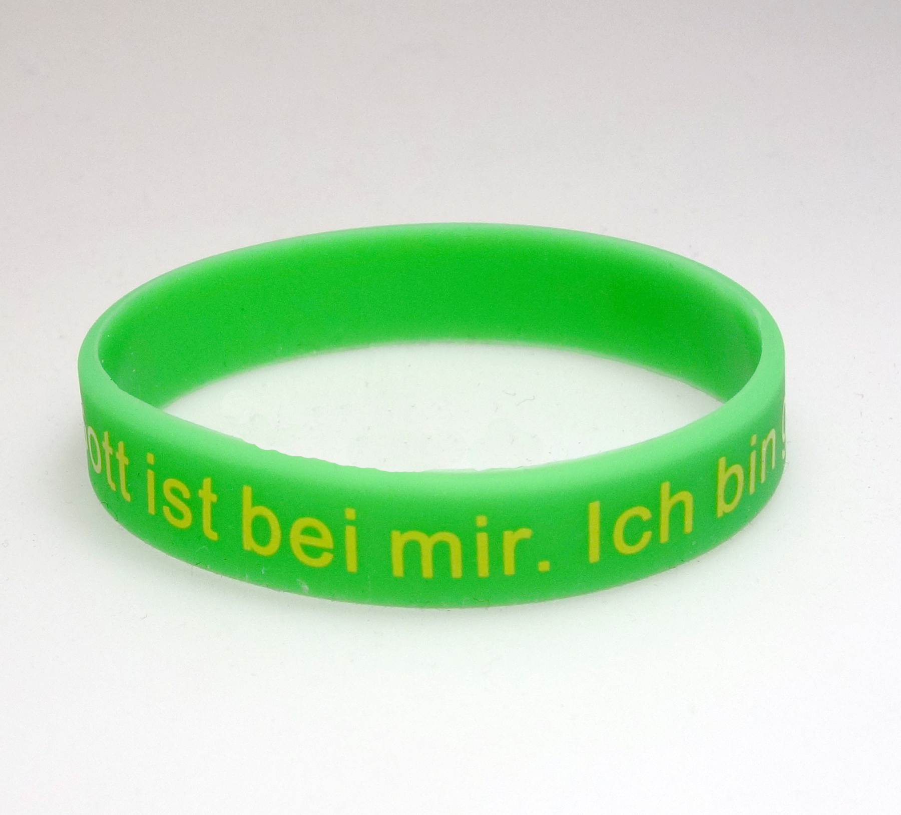 Segensarmband - neongrün - geprägt - 317