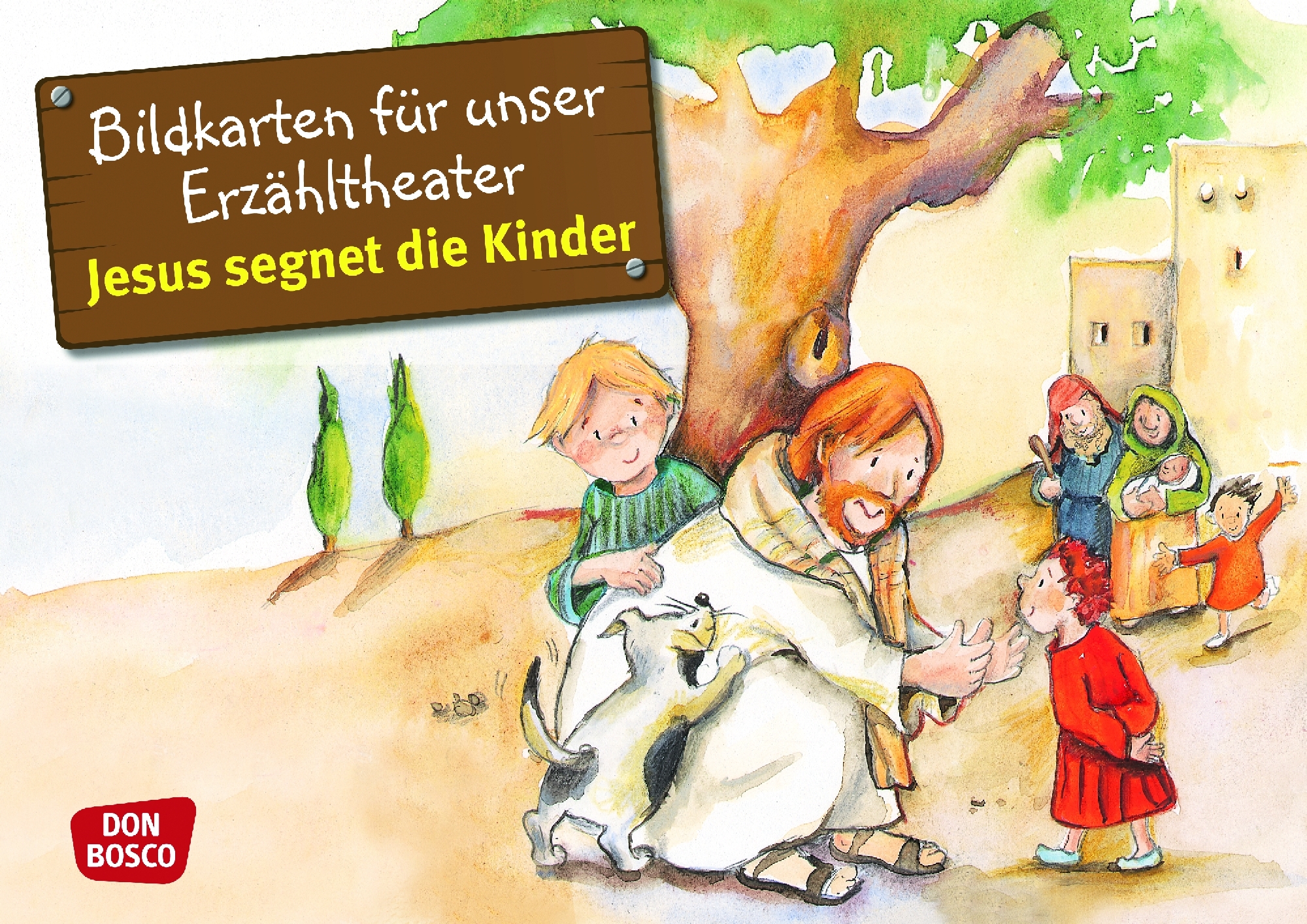 Kamishibai Bildkartenset: Jesus segnet die Kinder - 3238